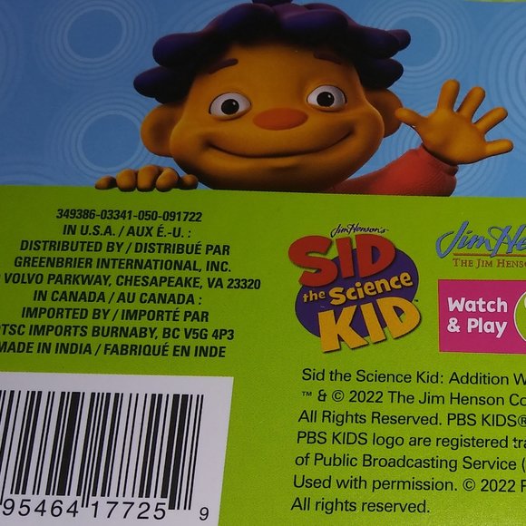 Sid The Science Kid First Grade Math Addition and Subtraction Workbook Lot of 2 - Picture 5 of 8